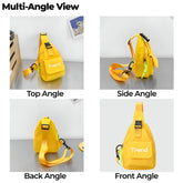 Baby Essential Adorable and Functional Baby Shoulder Bag for Kids (Yellow)